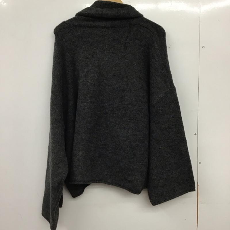 ザラ ZARA カーディガン 長袖 M 無地 灰 / グレー / gray レディース USED 古着 中古 10157601