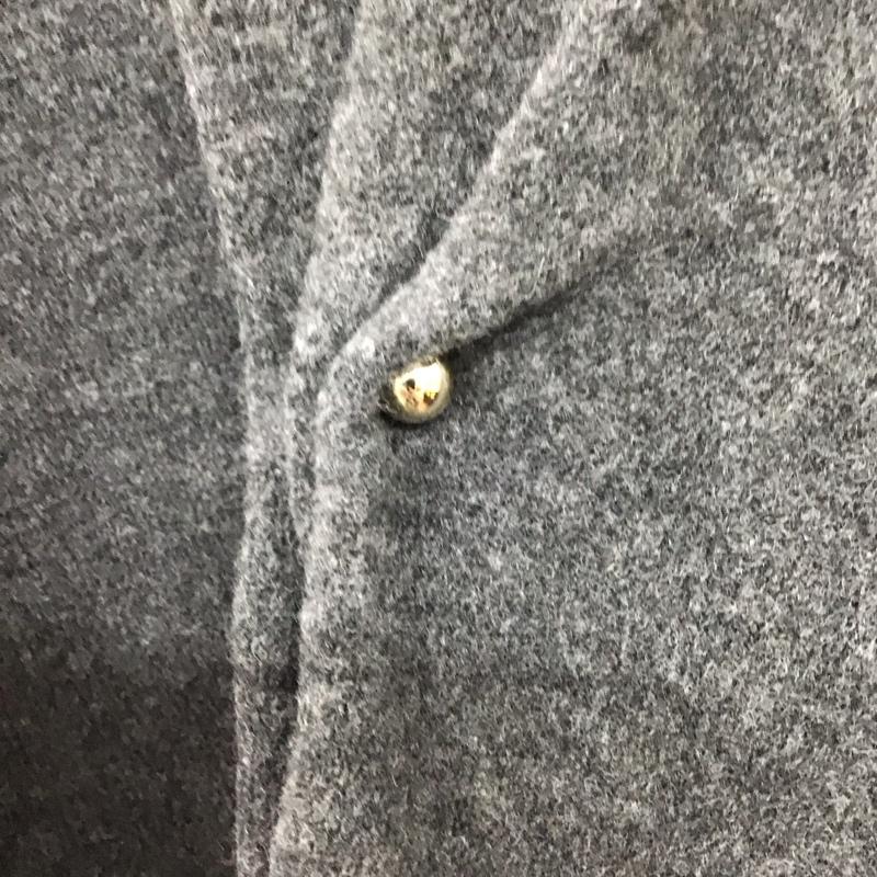 ザラ ZARA カーディガン 長袖 M 無地 灰 / グレー / gray レディース USED 古着 中古 10157601