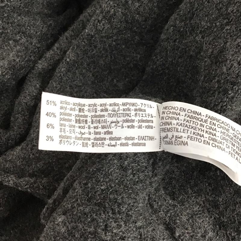 ザラ ZARA カーディガン 長袖 M 無地 灰 / グレー / gray レディース USED 古着 中古 10157601