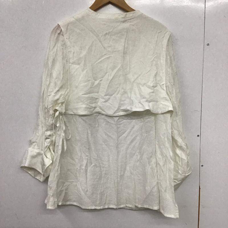 カスタネ Kastane カットソー 長袖 FREE 無地 白 / ホワイト / white レディース USED 古着 中古 10157602