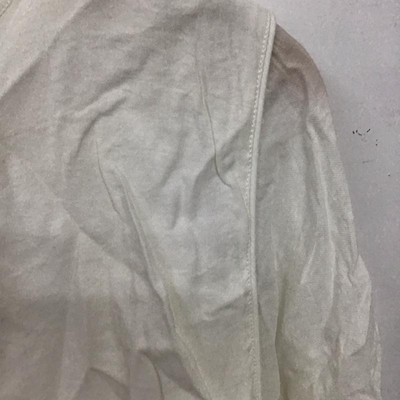 カスタネ Kastane カットソー 長袖 FREE 無地 白 / ホワイト / white レディース USED 古着 中古 10157602