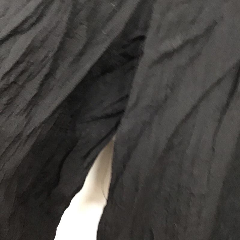 ザラ ZARA チュニック 長袖 L 無地 黒 / ブラック / black レディース USED 古着 中古 10157603