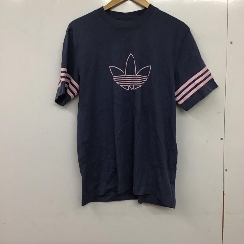 アディダス adidas Tシャツ 半袖 L ロゴ、文字 X プリント マルチカラー / マルチカラー / multicolor メンズ USED 古着 中古 10157604