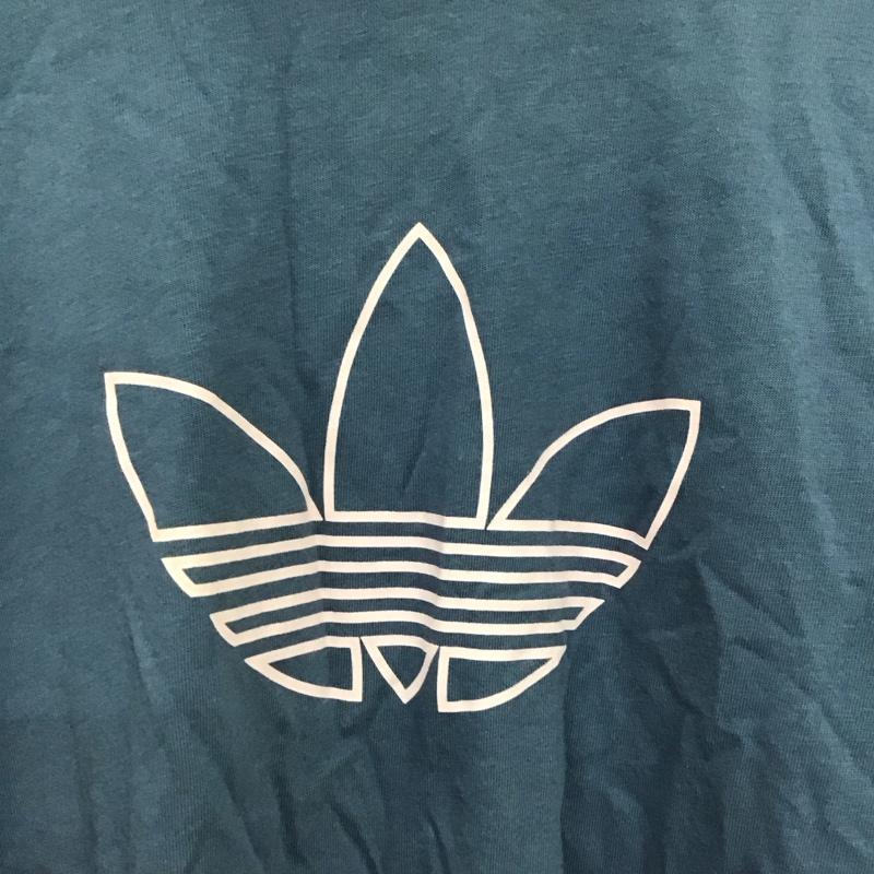 アディダス adidas Tシャツ 半袖 L ロゴ、文字 X プリント マルチカラー / マルチカラー / multicolor メンズ USED 古着 中古 10157604