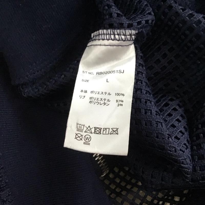 古着 USED ジャケット、上着 ジャンパー、ブルゾン パーソンズ カットワークメッシュブルゾン PERSONS L 無地 紺 / ネイビー / navy レディース USED 古着 中古 10157606