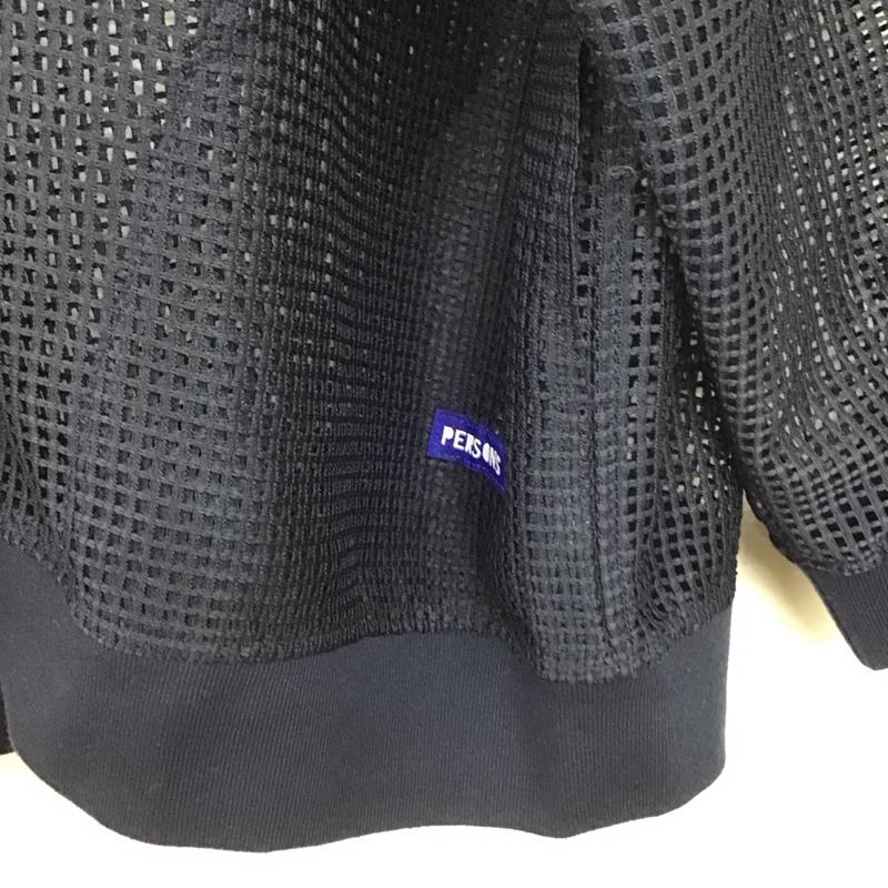 古着 USED ジャケット、上着 ジャンパー、ブルゾン パーソンズ カットワークメッシュブルゾン PERSONS L 無地 紺 / ネイビー / navy レディース USED 古着 中古 10157606