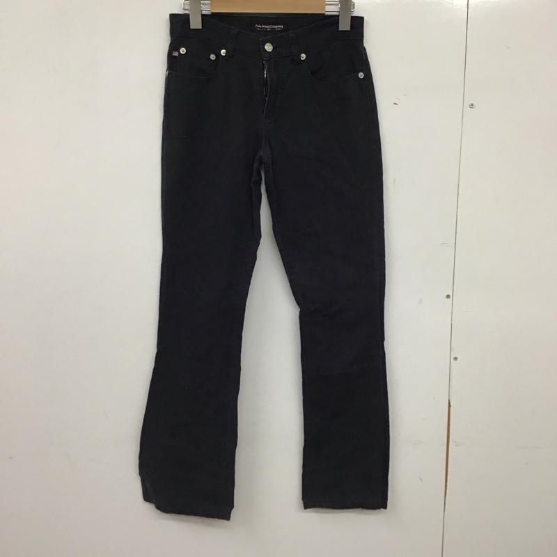 ポロジーンズカンパニー POLO JEANS COMPANY パンツ スラックス 0 無地 黒 / ブラック / black レディース USED 古着 中古 10157607