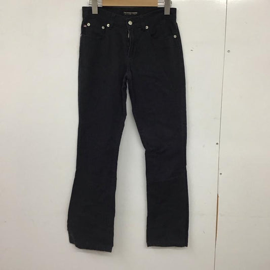 ポロジーンズカンパニー POLO JEANS COMPANY パンツ スラックス 0 無地 黒 / ブラック / black レディース USED 古着 中古 10157607