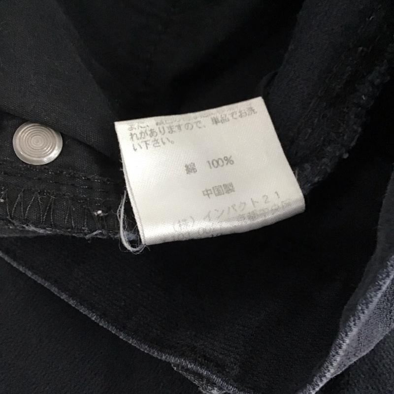 ポロジーンズカンパニー POLO JEANS COMPANY パンツ スラックス 0 無地 黒 / ブラック / black レディース USED 古着 中古 10157607