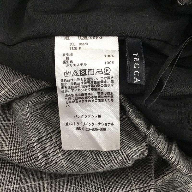 イェッカヴェッカ YECCA VECCA スカート ロングスカート FREE チェック マルチカラー / マルチカラー / multicolor レディース USED 古着 中古 10157609