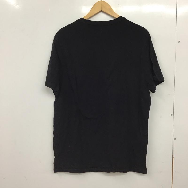 マイケルコース MICHAEL KORS Tシャツ 半袖 半袖カットソー プリントTシャツ クルーネックカットソー L プリント 黒 / ブラック / black メンズ USED 古着 中古 10157610
