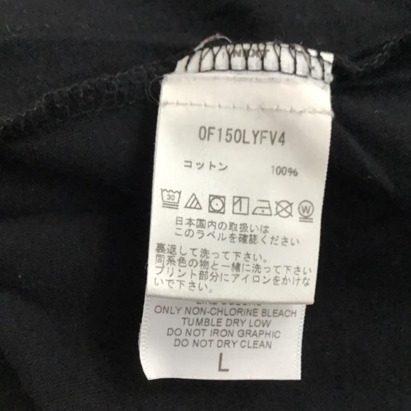 マイケルコース MICHAEL KORS Tシャツ 半袖 半袖カットソー プリントTシャツ クルーネックカットソー L プリント 黒 / ブラック / black メンズ USED 古着 中古 10157610