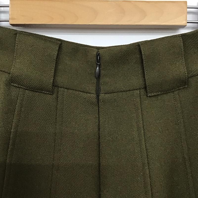 ミラオーウェン Mila Owen スカート ロングスカート 09WFS214210 0 無地 カーキ / カーキ / khaki レディース USED 古着 中古 10157611