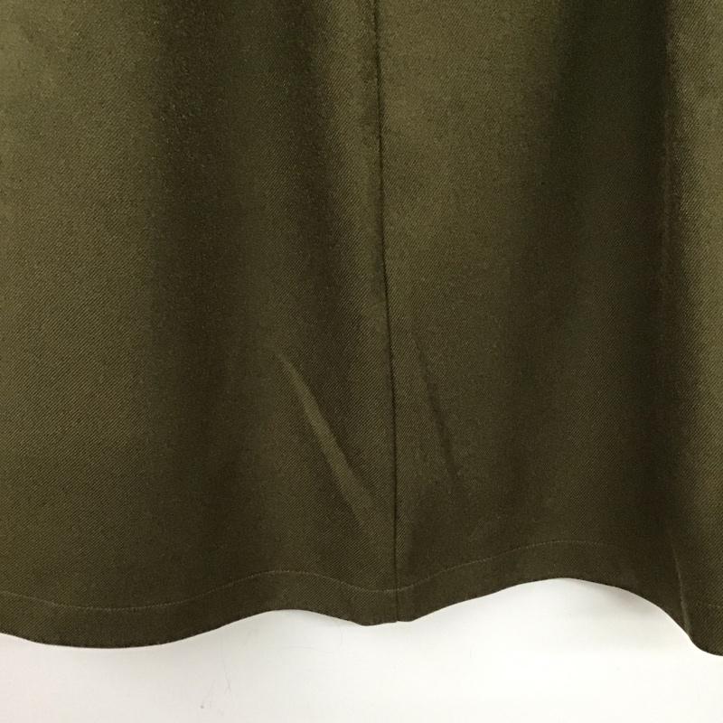 ミラオーウェン Mila Owen スカート ロングスカート 09WFS214210 0 無地 カーキ / カーキ / khaki レディース USED 古着 中古 10157611