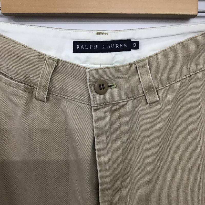 ラルフローレン RALPHLAUREN パンツ スラックス 無地 ベージュ / ベージュ / beige レディース USED 古着 中古 10157613