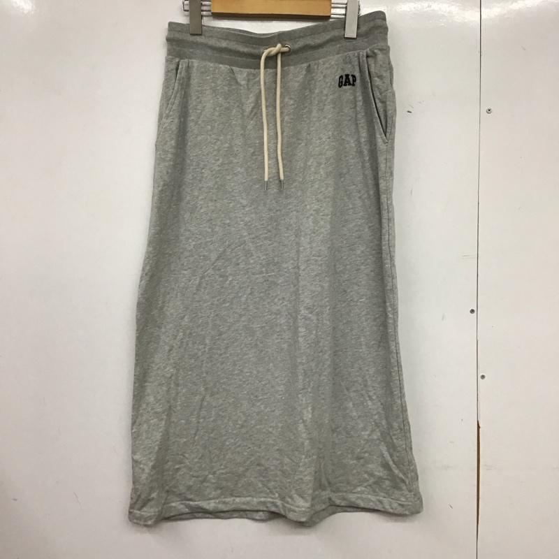 ギャップ GAP スカート ロングスカート M 無地 灰 / グレー / gray レディース USED 古着 中古 10157614
