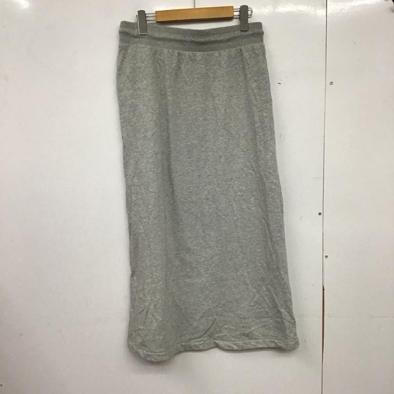 ギャップ GAP スカート ロングスカート M 無地 灰 / グレー / gray レディース USED 古着 中古 10157614