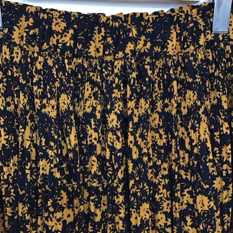レリュームジャーナルスタンダード relume Journal Standard スカート ロングスカート 24-060-462-1022-3-0 マジョリカプリーツイージースカート 総柄 マルチカラー / マルチカラー / multicolor レディース USED 古着 中古 10157615