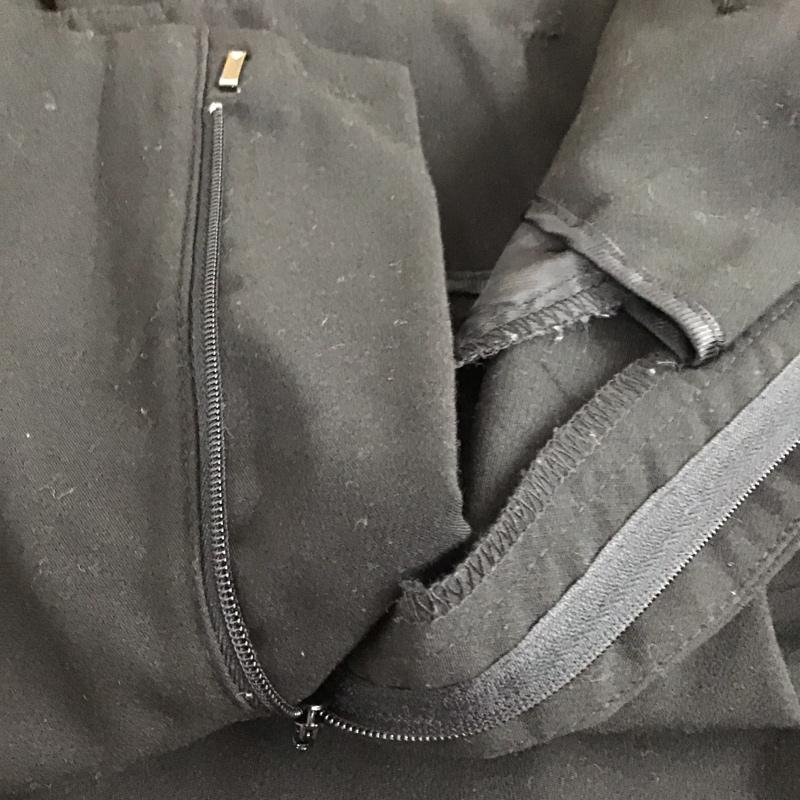 ザラ ZARA パンツ スラックス M 無地 黒 / ブラック / black レディース USED 古着 中古 10157617
