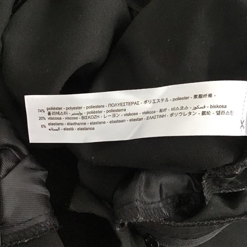 ザラ ZARA パンツ スラックス M 無地 黒 / ブラック / black レディース USED 古着 中古 10157617