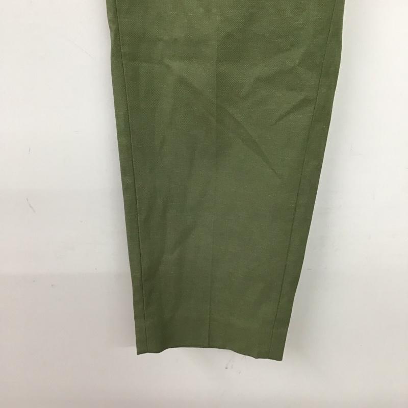 プラステ PLST パンツ スラックス S 無地 薄緑 / ライトグリーン / レディース USED 古着 中古 10157619