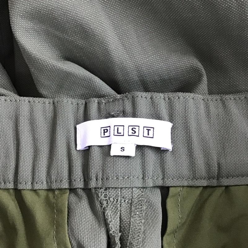 プラステ PLST パンツ スラックス S 無地 薄緑 / ライトグリーン / レディース USED 古着 中古 10157619