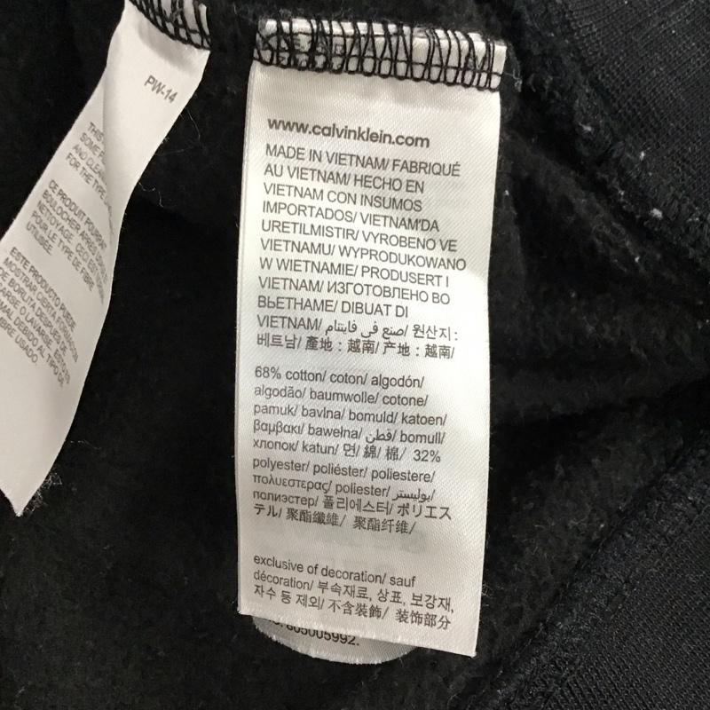 カルヴァン クライン ジーンズ Calvin Klein Jeans パーカー 長袖 長袖パーカー プルオーバーパーカー スウェット L ロゴ、文字 ダークグレー / ダークグレー / メンズ USED 古着 中古 10157620
