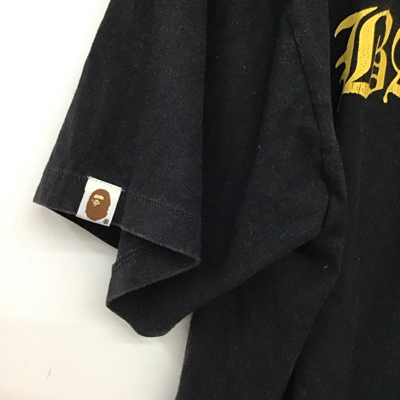 ベイプ BAPE Tシャツ 半袖 半袖カットソー プリントTシャツ クルーネックカットソー XL プリント ダークグレー / ダークグレー / メンズ USED 古着 中古 10157621
