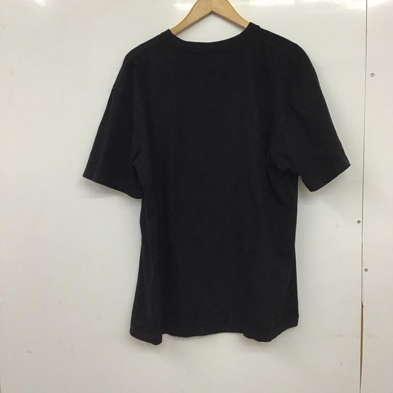 エフアールツー FR2 Tシャツ 半袖 半袖カットソー プリントTシャツ クルーネックカットソー L ロゴ、文字 黒 / ブラック / black メンズ USED 古着 中古 10157622