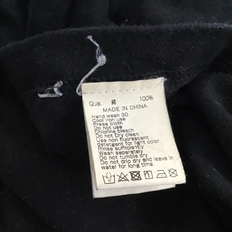エフアールツー FR2 Tシャツ 半袖 半袖カットソー プリントTシャツ クルーネックカットソー L ロゴ、文字 黒 / ブラック / black メンズ USED 古着 中古 10157622