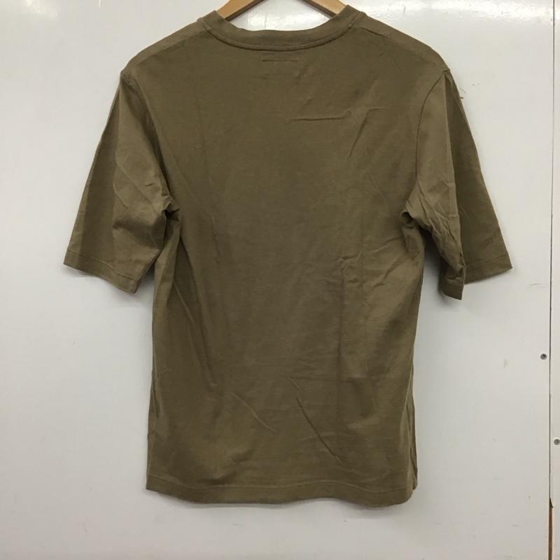アニエス・ベー agnes b. Tシャツ 半袖 半袖カットソー プリントTシャツ クルーネックカットソー 無地 ベージュ / ベージュ / beige メンズ USED 古着 中古 10157624
