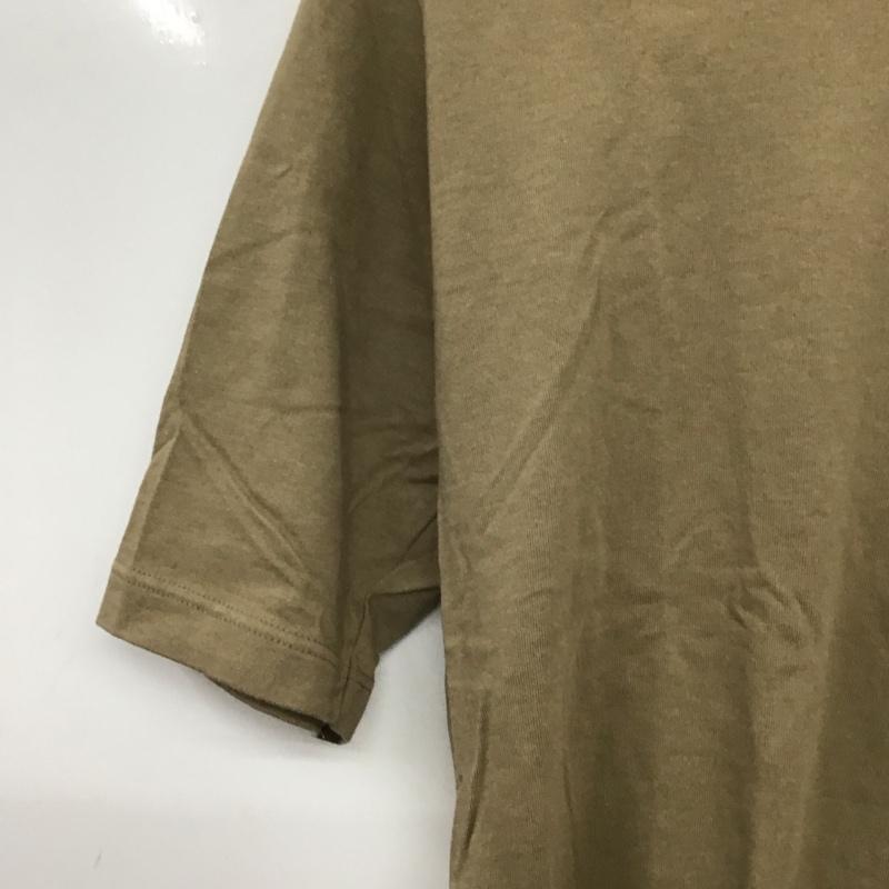 アニエス・ベー agnes b. Tシャツ 半袖 半袖カットソー プリントTシャツ クルーネックカットソー 無地 ベージュ / ベージュ / beige メンズ USED 古着 中古 10157624