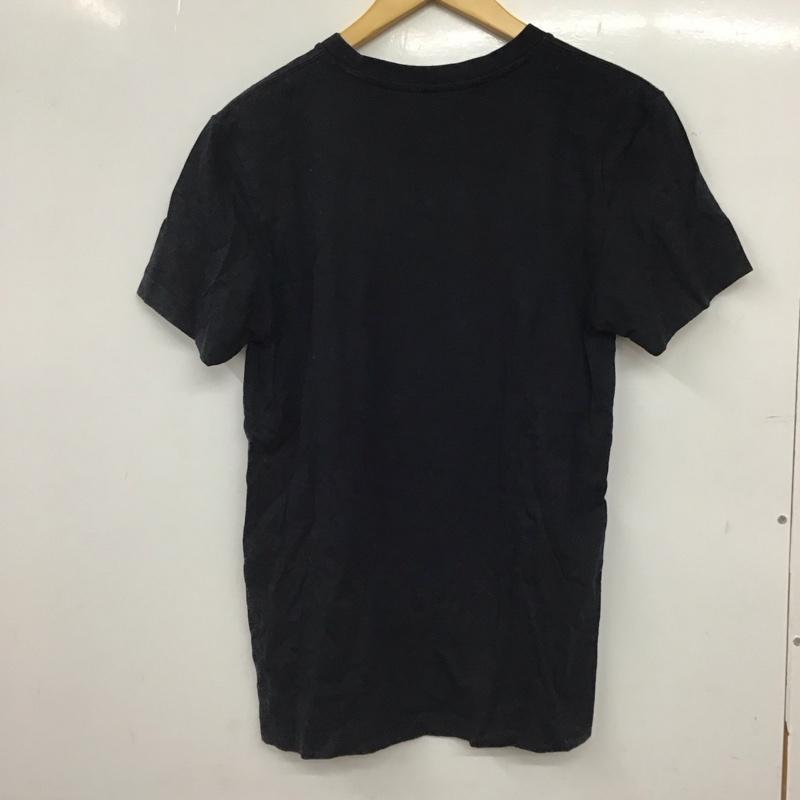 アディダス adidas Tシャツ 半袖 半袖カットソー プリントTシャツ クルーネックカットソー S ロゴ、文字 黒 / ブラック / black メンズ USED 古着 中古 10157629