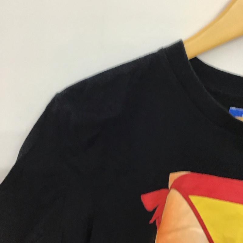 アディダス adidas Tシャツ 半袖 半袖カットソー プリントTシャツ クルーネックカットソー S ロゴ、文字 黒 / ブラック / black メンズ USED 古着 中古 10157629