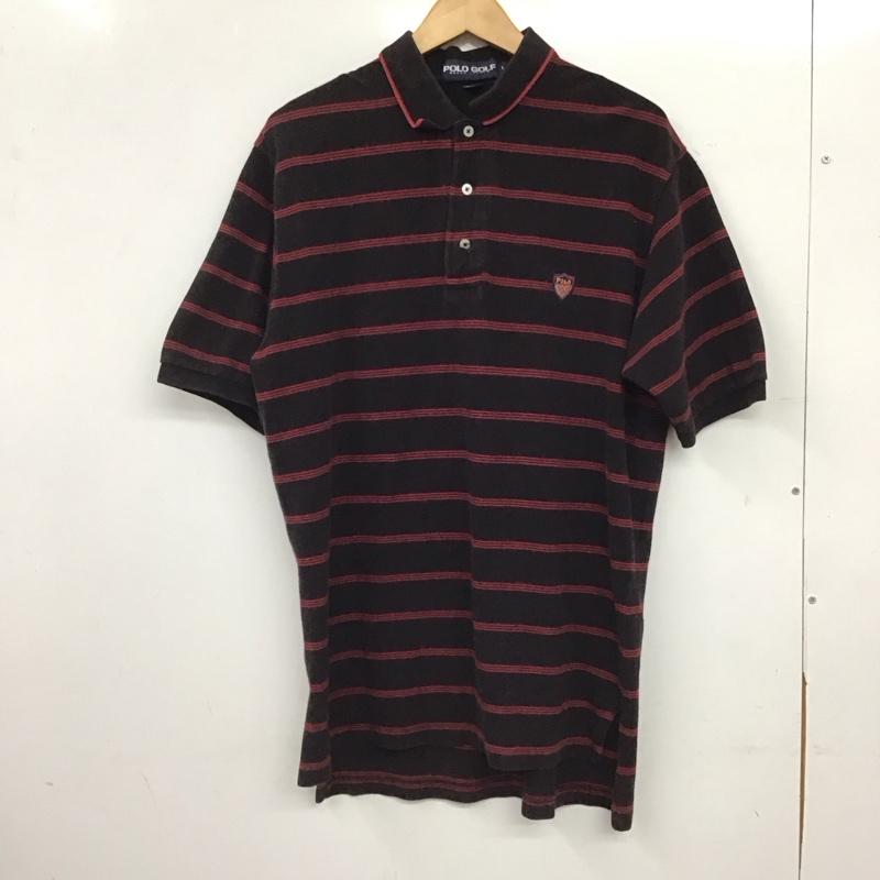 ポロゴルフラルフローレン POLOGOLF ポロシャツ 半袖 半袖ポロシャツ カラーシャツ 半袖カットソー L ボーダー柄 マルチカラー / マルチカラー / multicolor メンズ USED 古着 中古 10157633