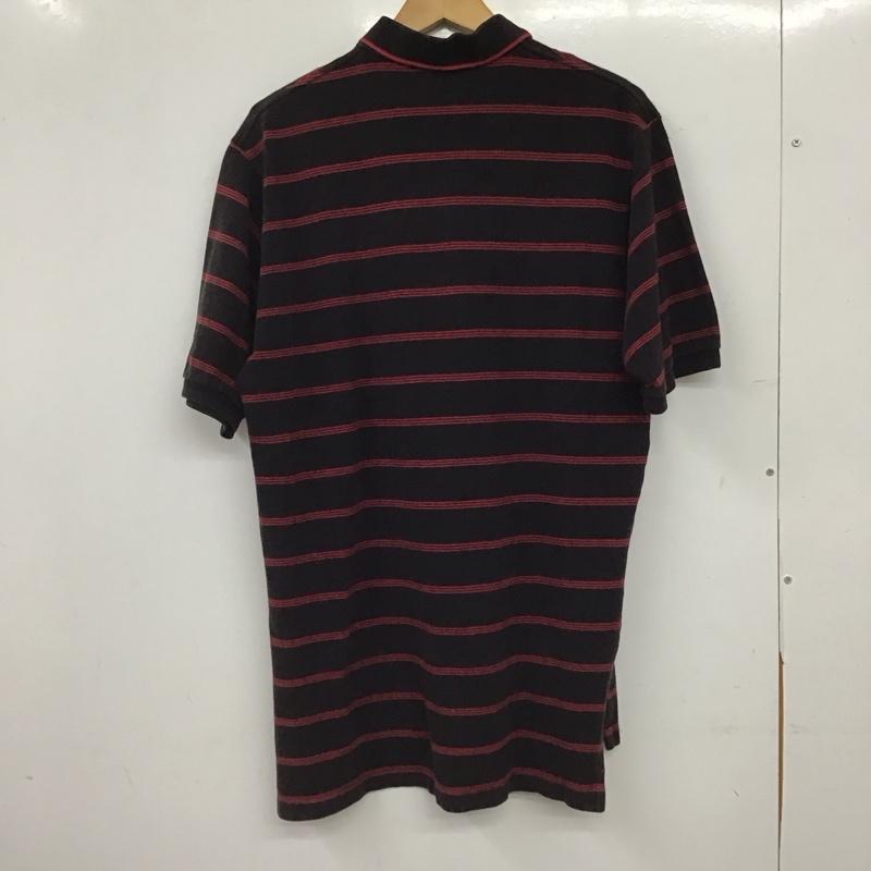 ポロゴルフラルフローレン POLOGOLF ポロシャツ 半袖 半袖ポロシャツ カラーシャツ 半袖カットソー L ボーダー柄 マルチカラー / マルチカラー / multicolor メンズ USED 古着 中古 10157633