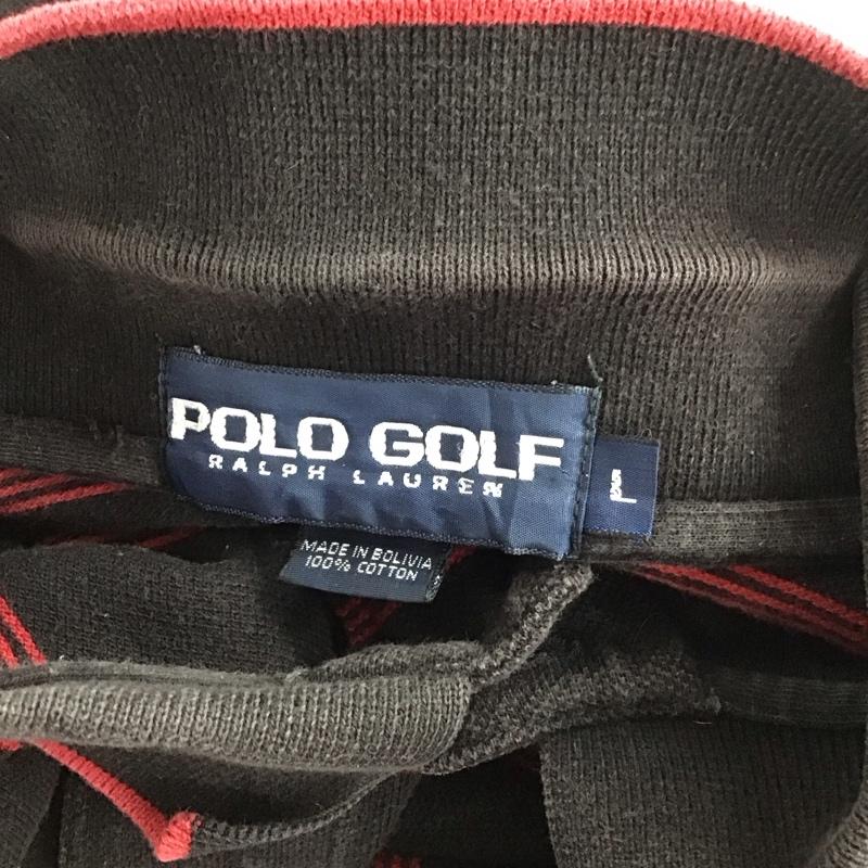 ポロゴルフラルフローレン POLOGOLF ポロシャツ 半袖 半袖ポロシャツ カラーシャツ 半袖カットソー L ボーダー柄 マルチカラー / マルチカラー / multicolor メンズ USED 古着 中古 10157633