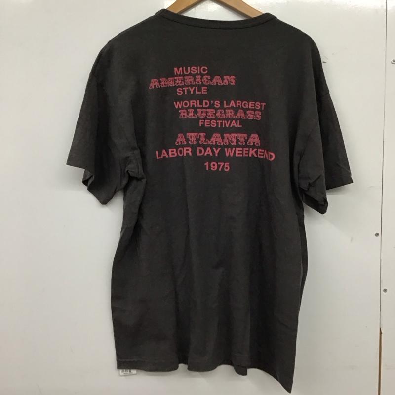 ウエアハウス WAREHOUSE Tシャツ 半袖 半袖カットソー プリントTシャツ クルーネックカットソー XL プリント ダークグレー / ダークグレー / メンズ USED 古着 中古 10157635