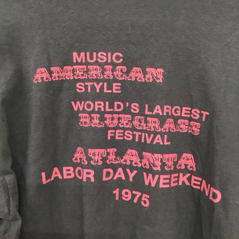 ウエアハウス WAREHOUSE Tシャツ 半袖 半袖カットソー プリントTシャツ クルーネックカットソー XL プリント ダークグレー / ダークグレー / メンズ USED 古着 中古 10157635
