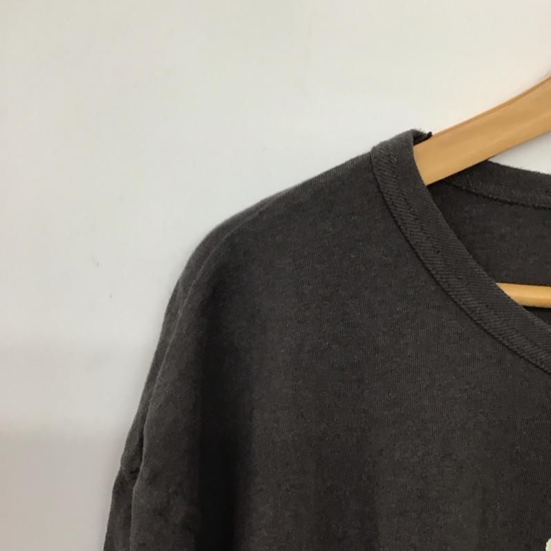 ウエアハウス WAREHOUSE Tシャツ 半袖 半袖カットソー プリントTシャツ クルーネックカットソー XL プリント ダークグレー / ダークグレー / メンズ USED 古着 中古 10157635
