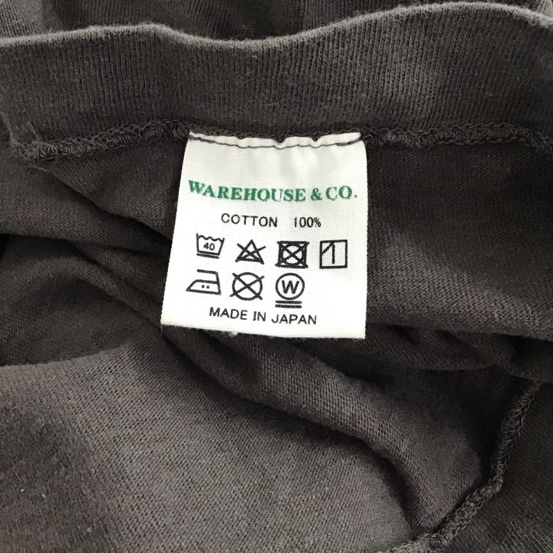 ウエアハウス WAREHOUSE Tシャツ 半袖 半袖カットソー プリントTシャツ クルーネックカットソー XL プリント ダークグレー / ダークグレー / メンズ USED 古着 中古 10157635