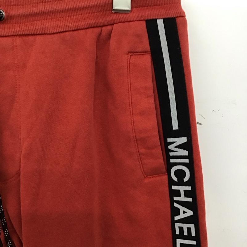 マイケルコース MICHAEL KORS パンツ ワークパンツ、ペインターパンツ ワイドパンツ カジュアルパンツ ワークパンツ M ロゴ、文字 赤 / レッド / red メンズ USED 古着 中古 10157638
