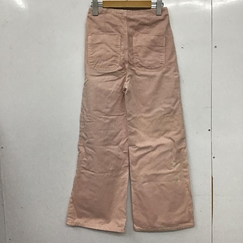 ザラ ZARA パンツ デニム、ジーンズ 32インチ 無地 桃 / ピンク / pink レディース USED 古着 中古 10157639