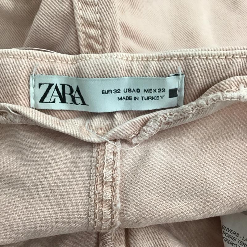 ザラ ZARA パンツ デニム、ジーンズ 32インチ 無地 桃 / ピンク / pink レディース USED 古着 中古 10157639