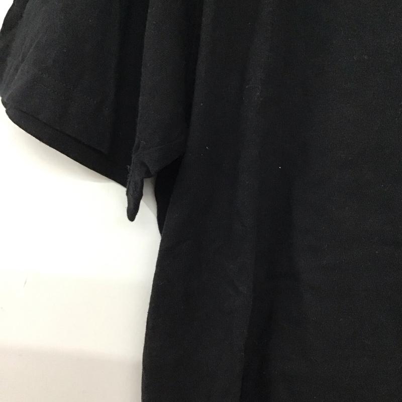 プロジェクトエスアールエス PROJECT SR ES Tシャツ 半袖 半袖カットソー プリントTシャツ クルーネックカットソー L ロゴ、文字 黒 / ブラック / black メンズ USED 古着 中古 10157640