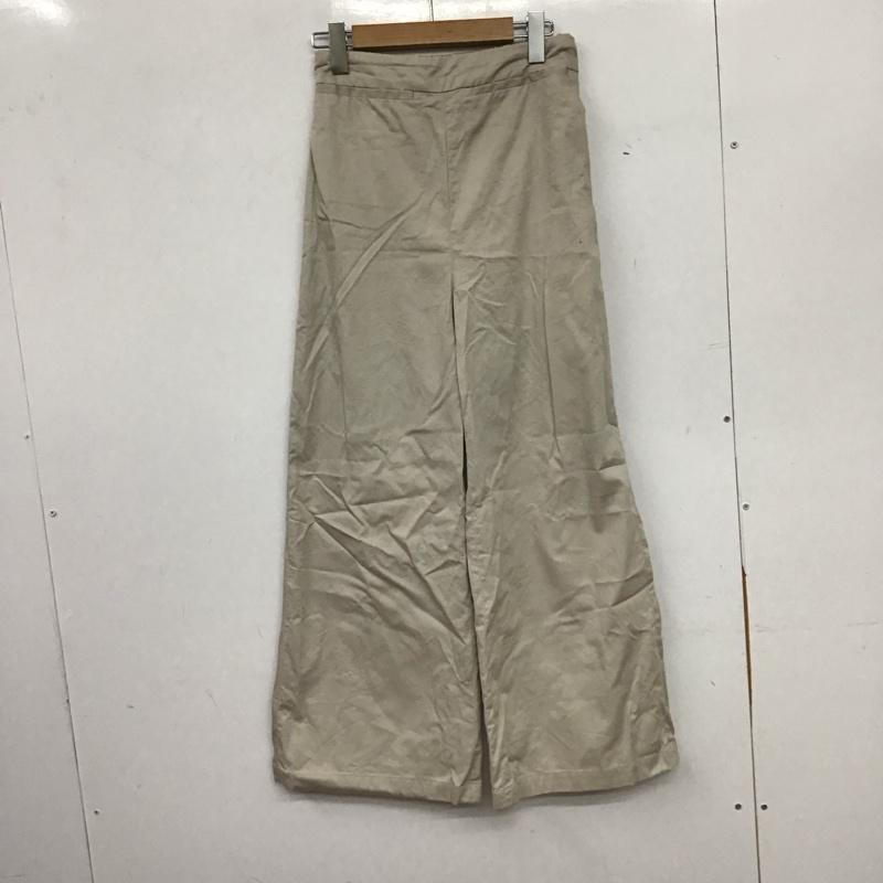 ルカ/レディラックルカ LUCA/LADY LUCK LUCA パンツ スラックス 38 無地 ベージュ / ベージュ / beige レディース USED 古着 中古 10157641