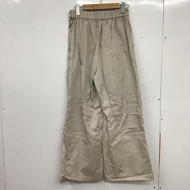 ルカ/レディラックルカ LUCA/LADY LUCK LUCA パンツ スラックス 38 無地 ベージュ / ベージュ / beige レディース USED 古着 中古 10157641