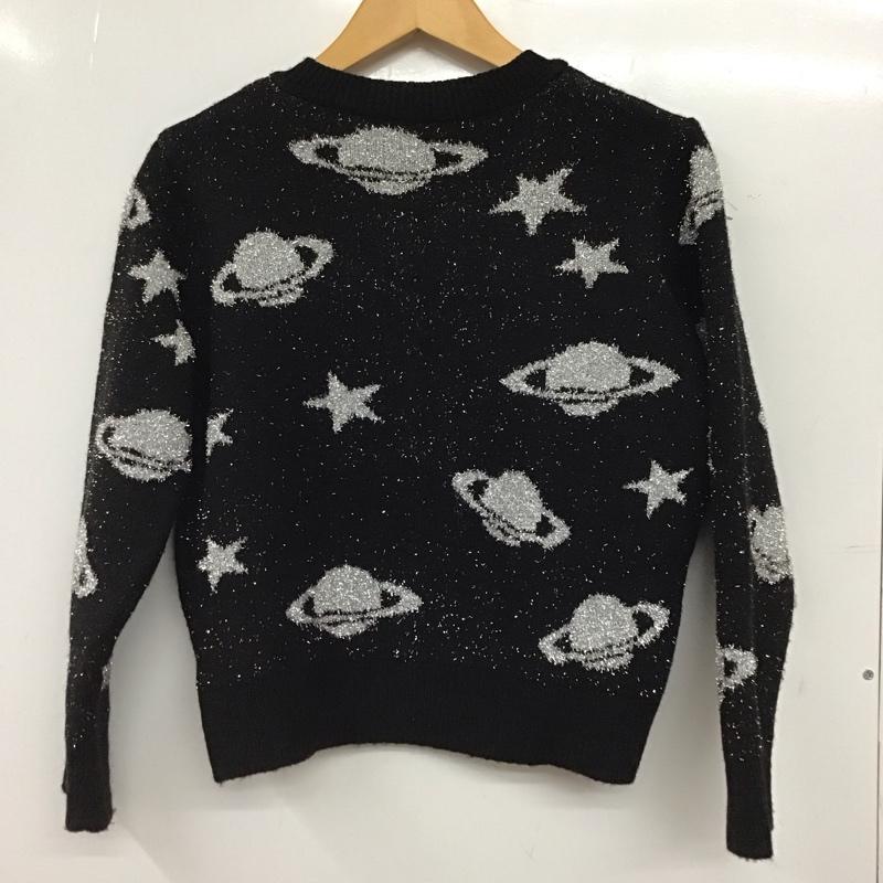 ザラ ZARA カーディガン 長袖 S  黒 / ブラック / black レディース USED 古着 中古 10157642