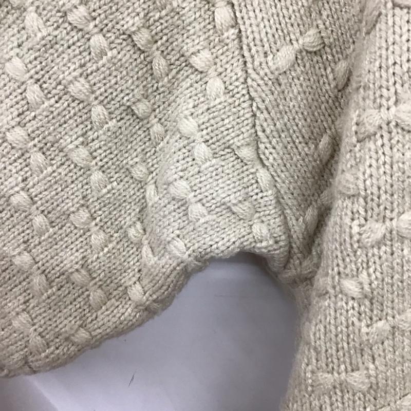 ローリーズファーム LOWRYS FARM ニット、セーター 長袖 FREE 無地 ベージュ / ベージュ / beige レディース USED 古着 中古 10157645