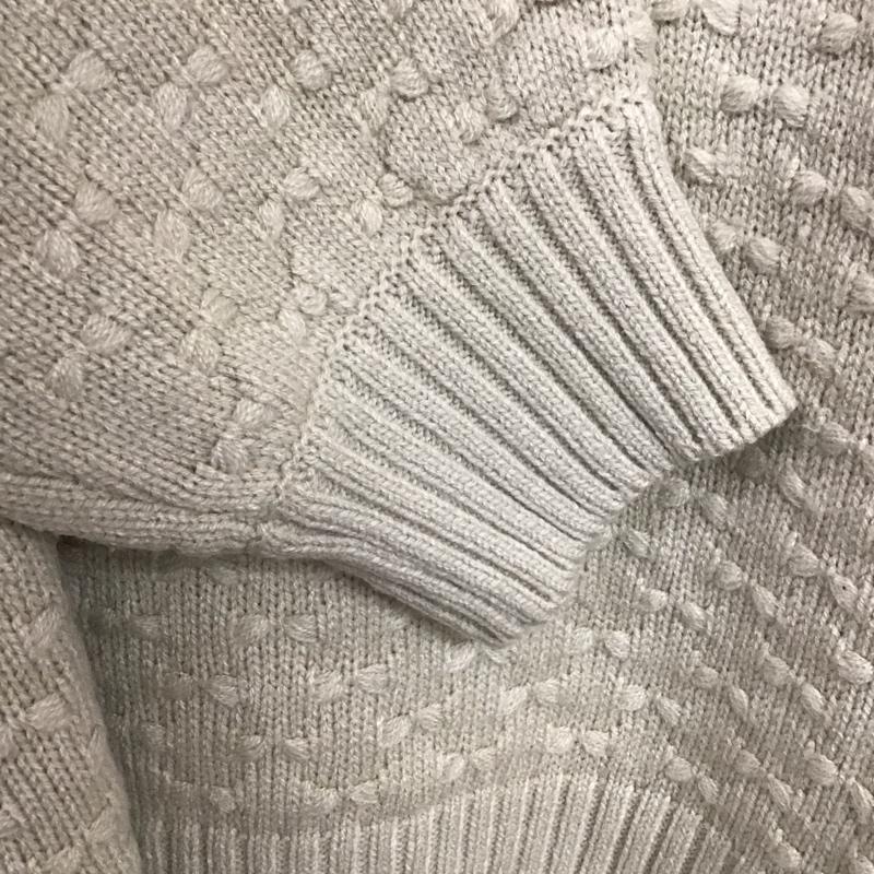ローリーズファーム LOWRYS FARM ニット、セーター 長袖 FREE 無地 ベージュ / ベージュ / beige レディース USED 古着 中古 10157645